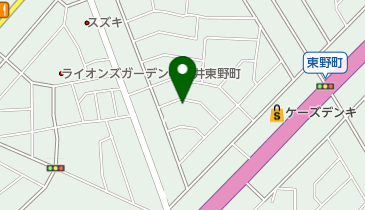 河野速算専修学園の地図画像