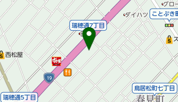 好日山荘春日井店の地図画像
