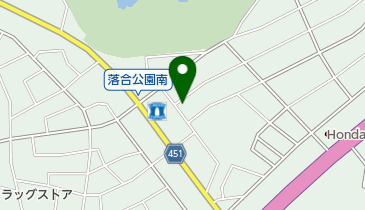 中部油販株式会社の地図画像