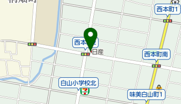 愛知日産自動車株式会社 味美店の地図画像