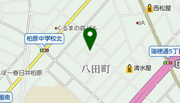 ナギ美容室の地図画像