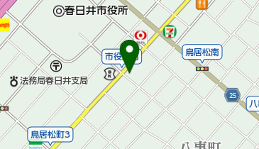 明治安田生命保険相互会社名古屋東支社春日井営業所の地図画像