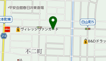 ヘアーサロンみやづの地図画像