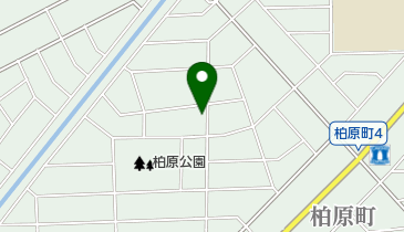 理容ライオン柏原店の地図画像