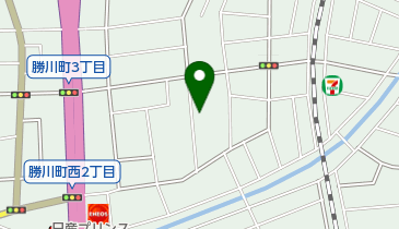 愛知県住宅供給公社勝川住宅業務所の地図画像