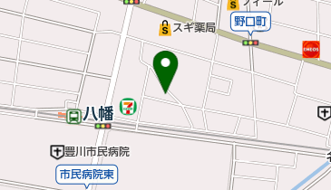 石川あんま指圧治療院の地図画像