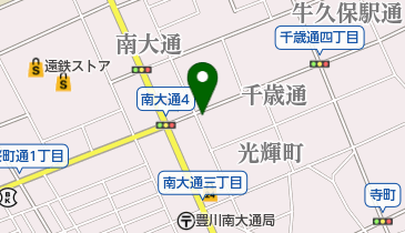 フォレスト治療院の地図画像