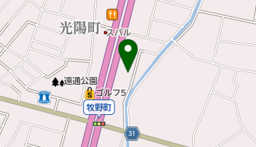 まきの鍼灸院の地図画像