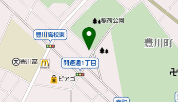 開運町公民館の地図画像