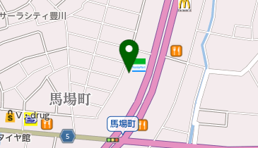 マブチダンススクールの地図画像