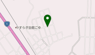 イソベサイン自動車看板シールの地図画像