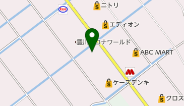 愛知トヨタ自動車株式会社 豊川車検センターの地図画像