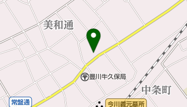 尾崎屋漆器店の地図画像
