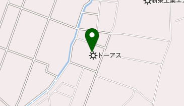 トーアス株式会社の地図画像