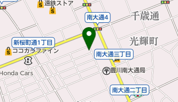 スナック道の地図画像