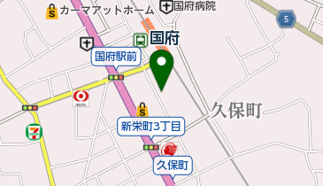 丸二青果店の地図画像