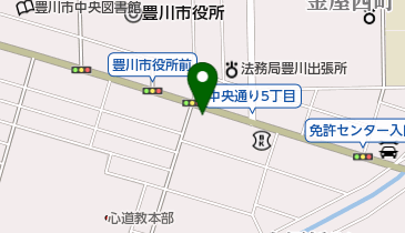ベークショップカノウの地図画像