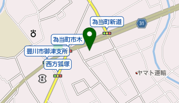 きらら動物病院の地図画像