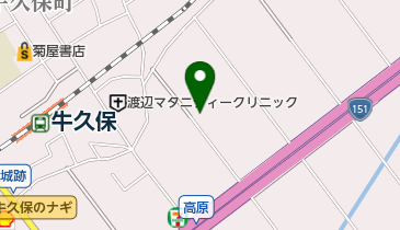 豊川動物病院の地図画像