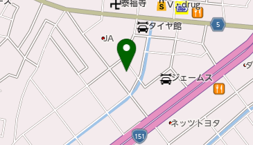 はち動物病院の地図画像