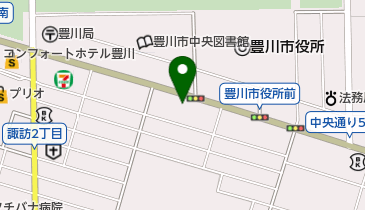 美容室クレッシェンドの地図画像
