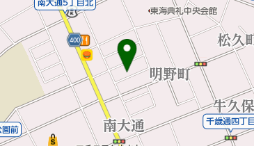 高田米穀店の地図画像