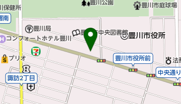 住友生命保険相互会社愛知東支社豊川中央支部の地図画像