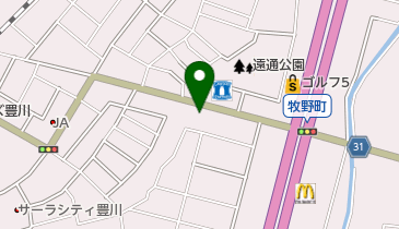 三井住友海上火災保険代理店田中の地図画像