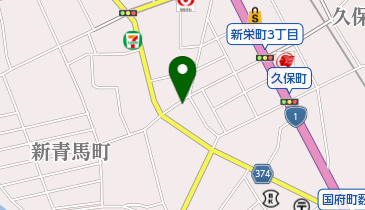 島田理容店の地図画像