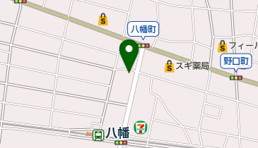 セブン理容館の地図画像