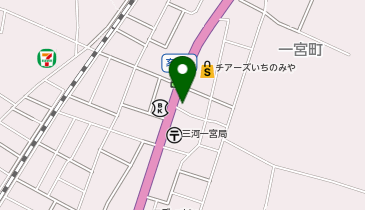 タカハシ理容の地図画像