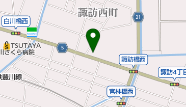 ハギワラ理容館の地図画像