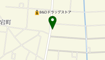 カーテン広場のさんあいの地図画像