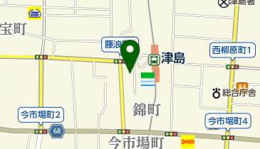 津島ガス株式会社の地図画像