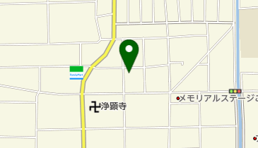 内海珠算学園百島教室の地図画像