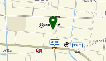 津島施療院の地図画像