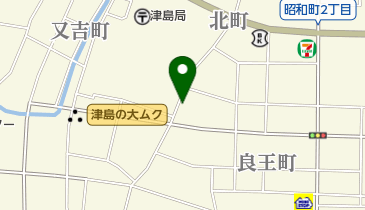 大阪屋クリーニング店の地図画像