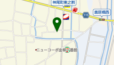コンタクトランド海部郡中央店の地図画像