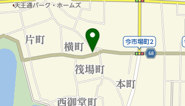 鍵善呉服店の地図画像