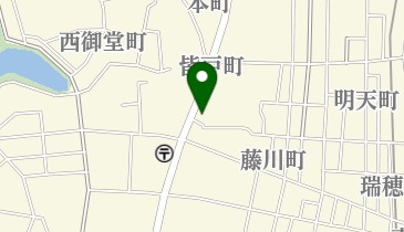 南谷商店の地図画像