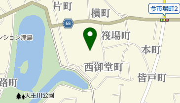 西福寺の地図画像