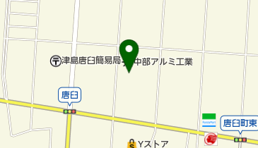 中部アルミ工業株式会社の地図画像
