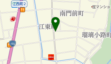 ペットサロンビューティワンの地図画像