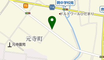 津島霊苑の地図画像