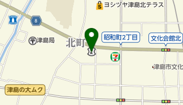 東海労働金庫津島支店の地図画像