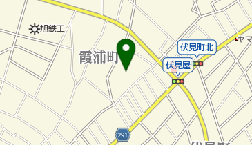 伏見屋区民館の地図画像