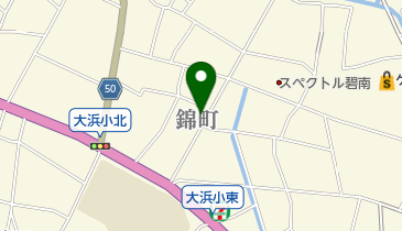 大浜ゴム靴店の地図画像