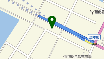 半田港運株式会社三河支店の地図画像