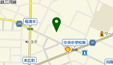 奥村鋳造株式会社の地図画像