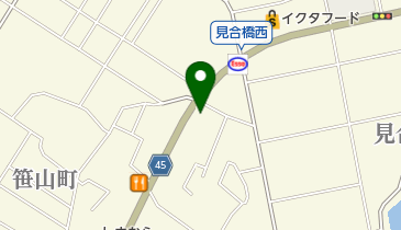 パチンコダルマ笹山店の地図画像